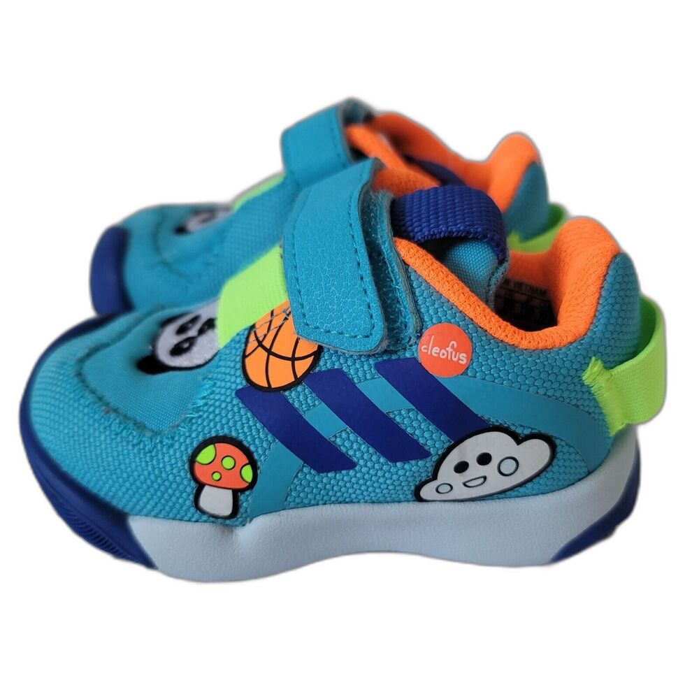 Adidas toddler boy's Activeplay X Cleofus sneakers Shoes FW8394 Size 4